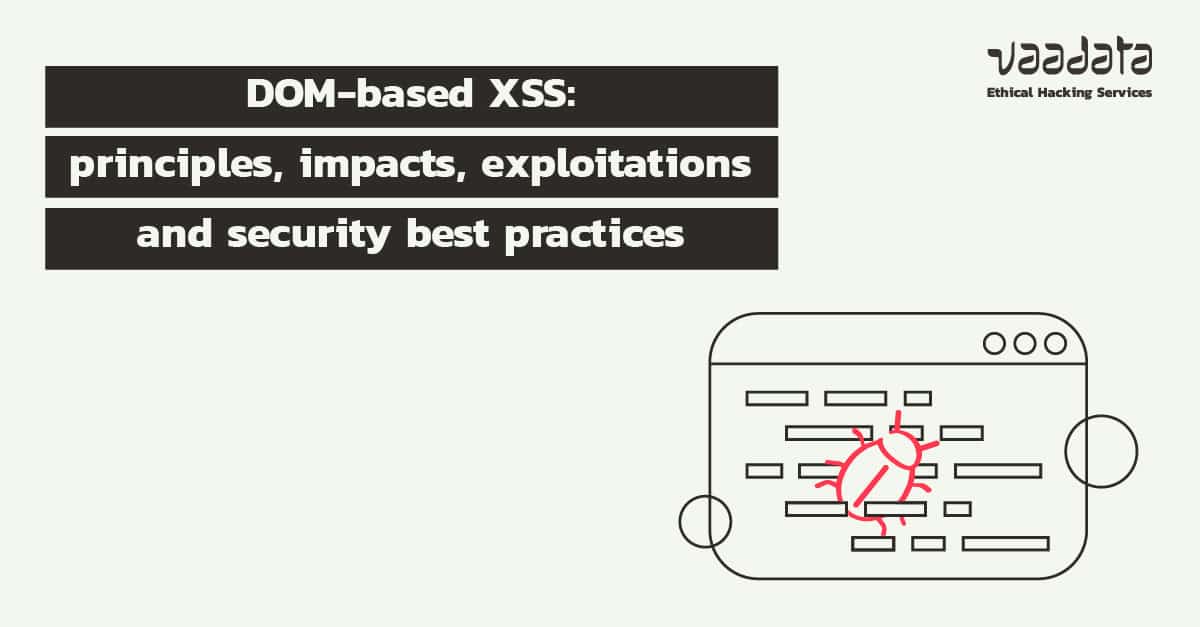 What is DOM-based XSS (cross-site scripting)?