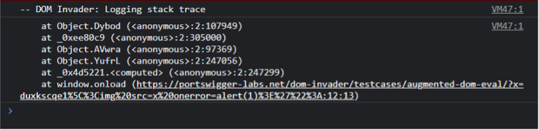 Using DOM Invader to detect DOM XSS