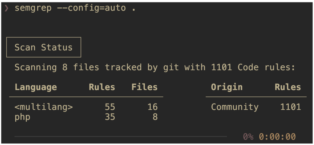 Utilisation de Semgrep pour identifier des problèmes de sécurité dans le code source