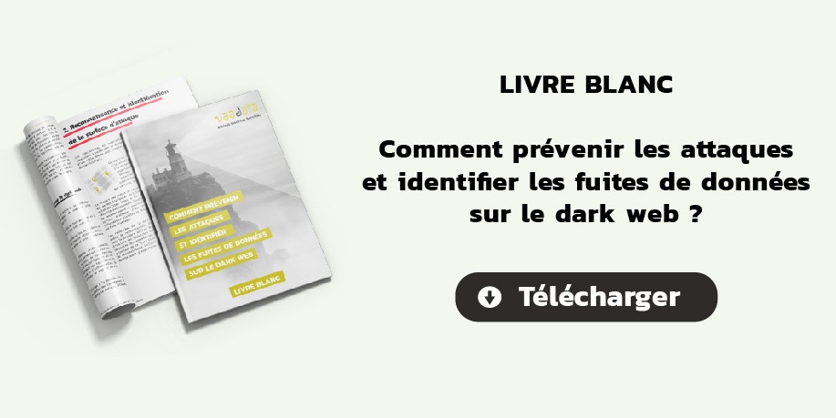 Livre blanc : comment prévenir les attaques et identifier le fuites de données sur le dark web ?
